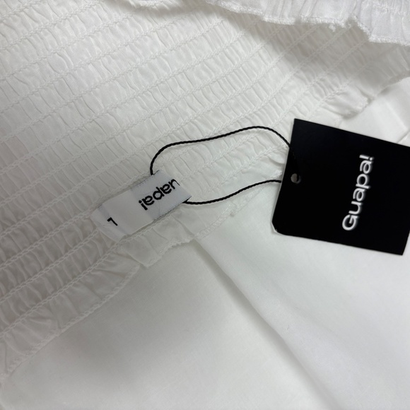 Guapa Agra White Dress - Size L - NEW with Tags. - Picture 12 of 14